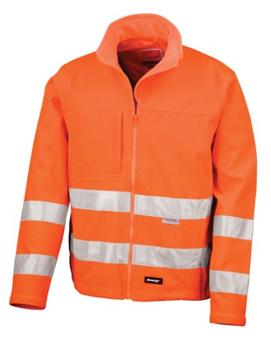 R-R117X-High Vis Soft Shell Jacket
